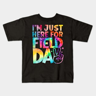 I'm For Field Day 2024 For Teacher Kids Tie dye Kids T-Shirt